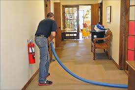 how to handle carpet water damage