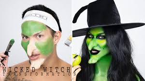 wicked witch halloween makeup tutorial