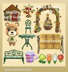 Maple S Yard Guide Animal Crossing