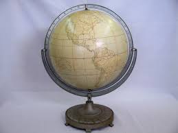 globes antique 14 to 16 inches in diameter