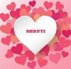 shruti name wallpaper pink love