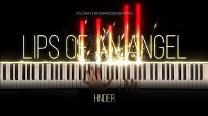 hinder lips of an angel piano cover