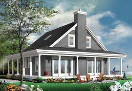 4 Bedroom Country House Plan With Wrap