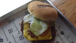 vegan burger aiming to emulate beef