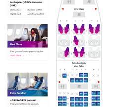 Hawaiian Airlines Extra Comfort What