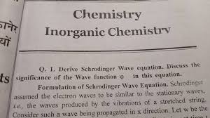 Chemistry Inorganic Chemistrv Q 1