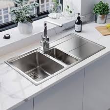 All of our stainless steel kitchen sinks are of the highest quality and won't have any trouble discover your new stainless steel kitchen sink in our huge collection with a range of sizes and. Stainless Steel Kitchen Sinks Granite Kitchen Sinks Ceramic Kitchen Sinks
