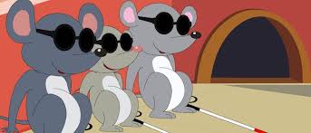college students wear three blind mice
