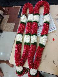 wedding garlands from flower palace