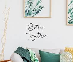 Better Together Wire Wall Art Sign