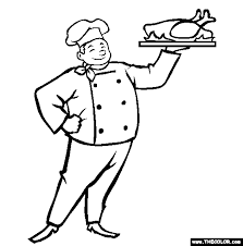 You can download free printable chef coloring pages at coloringonly.com. Chef Coloring Page Free Chef Online Coloring