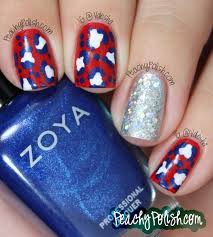 A bright white base is a perfect. 20 Glitter 4th Of July Nail Art Ideas Tutorials Hative