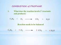 Ppt Combustion Of Propane Powerpoint