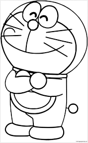 Silahkan simpan dulu gambar2 dibawah yang cocok. Doraemon Coloring Pages Easy Buku Mewarnai Lembar Mewarnai Seni