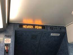 to newark airport via train