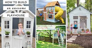 25 Amazing Outdoor Playhouse Ideas To