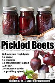 easy refrigerator pickled beet recipe