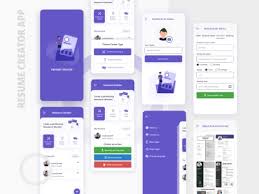 For a ui developer resume or ux designer resume with great front and back end: Cv Creator Designs Themes Templates And Downloadable Graphic Elements On Dribbble