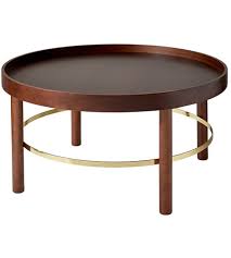 Coffee tables are for more than just coffee. Adesso Wk2053 15 Montgomery 30 X 17 Inch Walnut And Shiny Gold Coffee Table