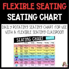 Flexible Seating Rotating Seating Chart