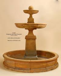 Cast Stone Fountain Tiered Fountains