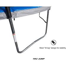Trujump 12 Ft Trampoline With 6 Pole