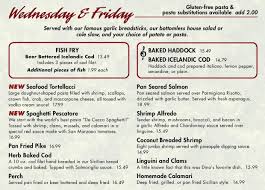 Daily Specials Thats Amore Italian Cafe