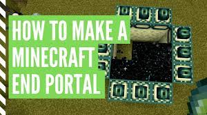 end portal in minecraft creative mode