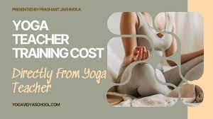 yoga teacher training cost