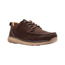 Mens Propet Orson Oxford Size 8 5e Brown Tumbled Leather