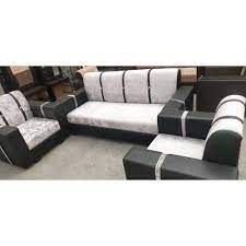 5 seater wooden sofa set for sitting