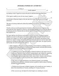 Power Of Attorney Form Templates Radiovkm Tk