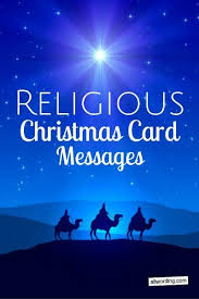 What did santa say to rudolph? 25 Religious Christmas Card Messages Allwording Com