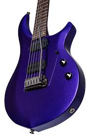 Blending the delicate touch of hand craftsmanship and the accuracy of robotic technology. Sterling Musicman Jp Majesty Maj100x Ppm Electric Guitar Purple