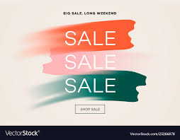 Sale Banner Template Big Sale Online Shopping