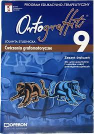 Ćwiczenia grafomotoryczne Ortograffiti 9 OPERON (12788562406) | Podręcznik  Allegro
