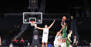 Saturday, july 31 10:22:58| >> :600:4121359. Patty Mills Hits The Game Winner For Australia Against Argentina Eurohoops