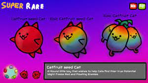Fan-Made] Catfruit seed Cat! : r/battlecats