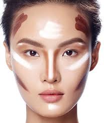 ways to contour the oval shaped face