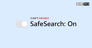 fix safesearch not turning off in