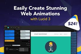 Easily Create Stunning Web Animations With Lucid 3 Only