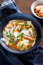 sujebi korean hand pulled noodle soup