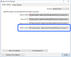 Epson event manager allows users to assign any of the product buttons to open a scanning program. Vornehmen Von Benutzerdefinierten Einstellungen In Epson Event Manager