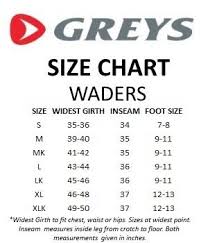 Wader Size Chart Uk Bedowntowndaytona Com