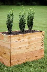 Build This Diy Cedar Planter Box Using