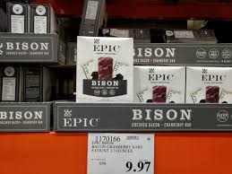 epic bison bacon cranberry bars