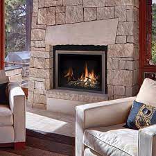 wood gas electric fireplace