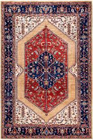 solo rugs hand knotted wool area rug serapi tribal area rug 5 10 x 8 9