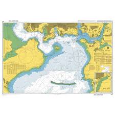 Admiralty Chart 1967 Plymouth Sound