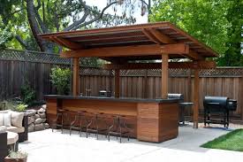 outdoor kitchen bars